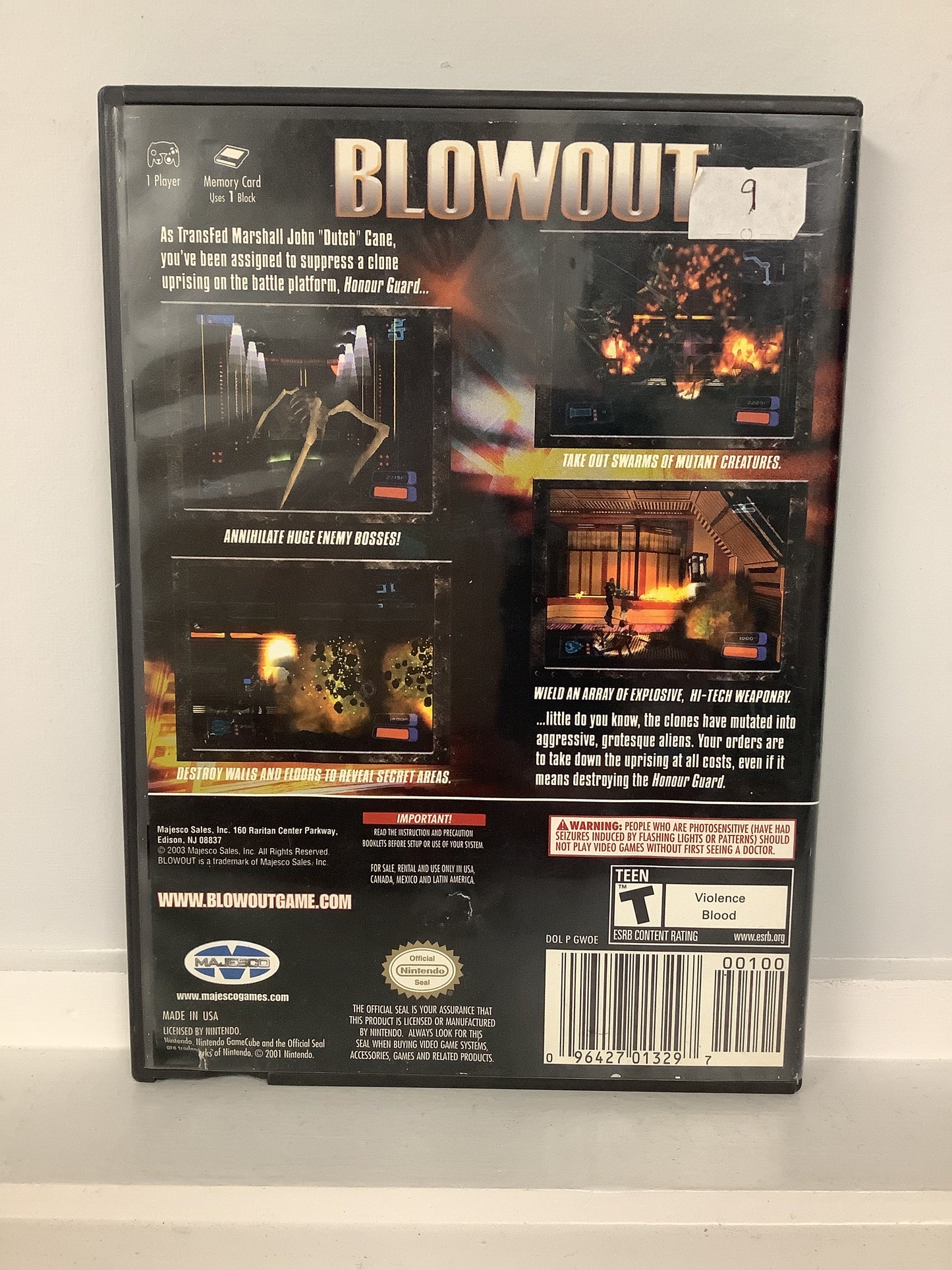 Blowout - Gamecube