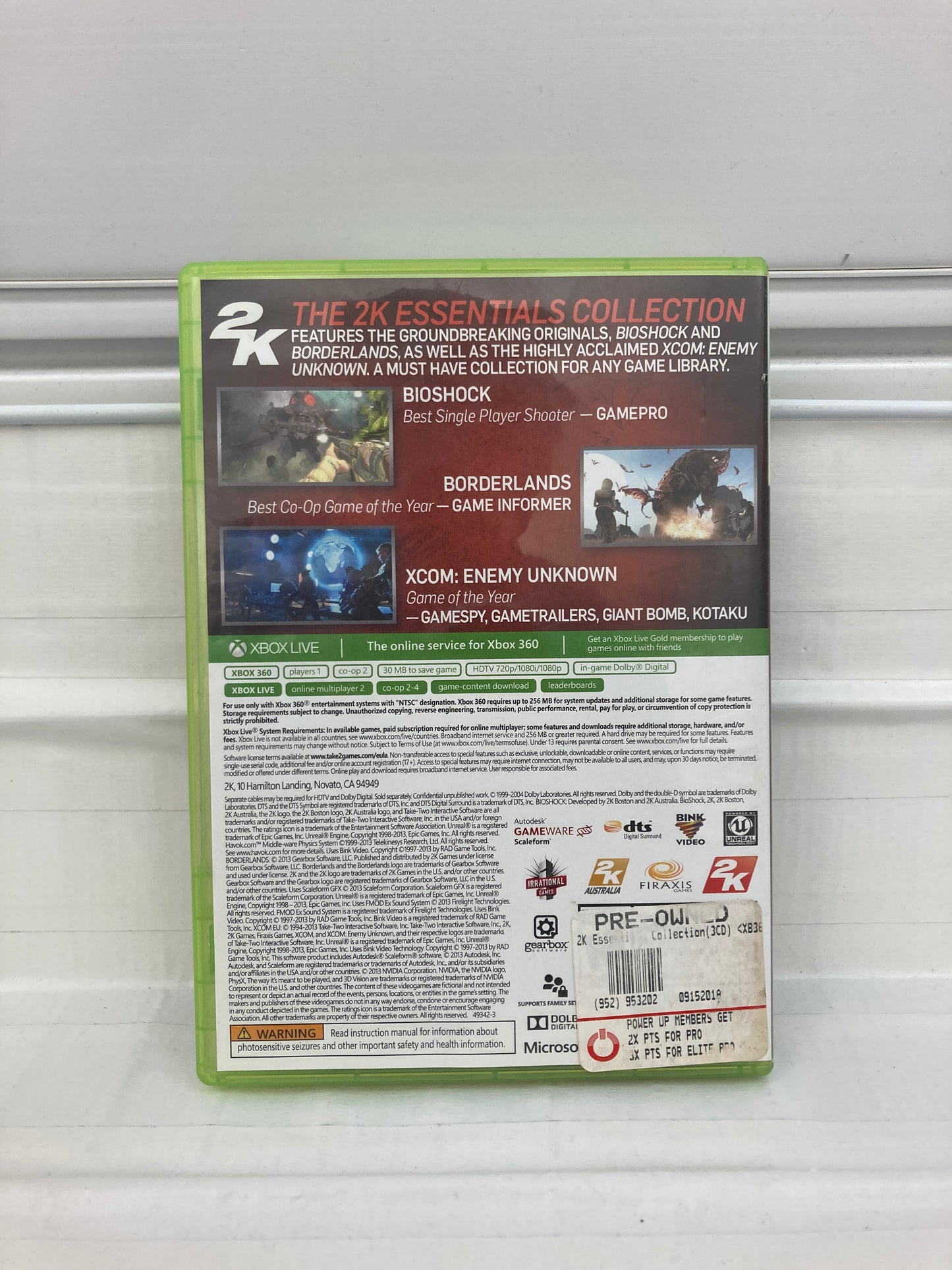 2K Essentials Collection - Xbox 360