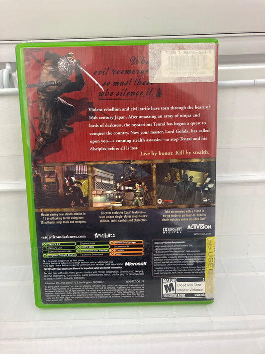Tenchu Return from Darkness - Xbox