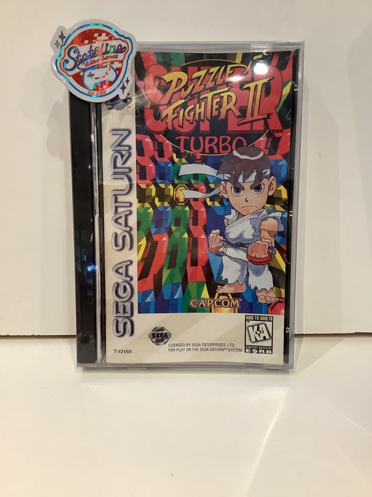 Super Puzzle Fighter II Turbo - Sega Saturn