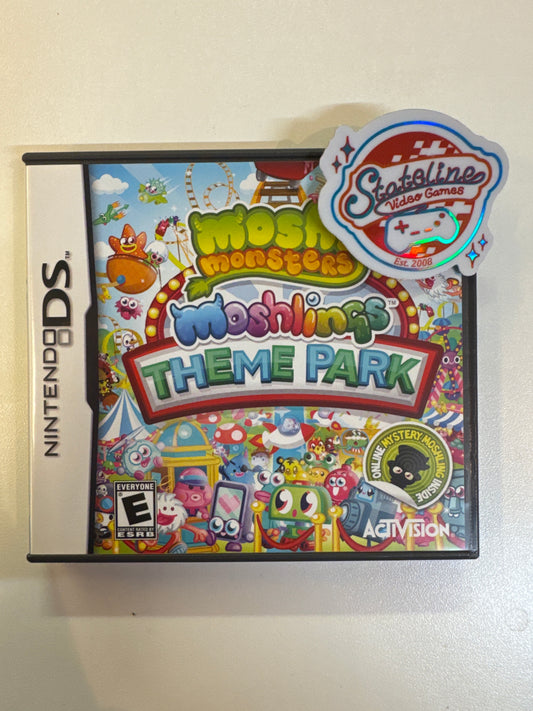 Moshi Monsters: Moshlings Theme Park - Nintendo DS