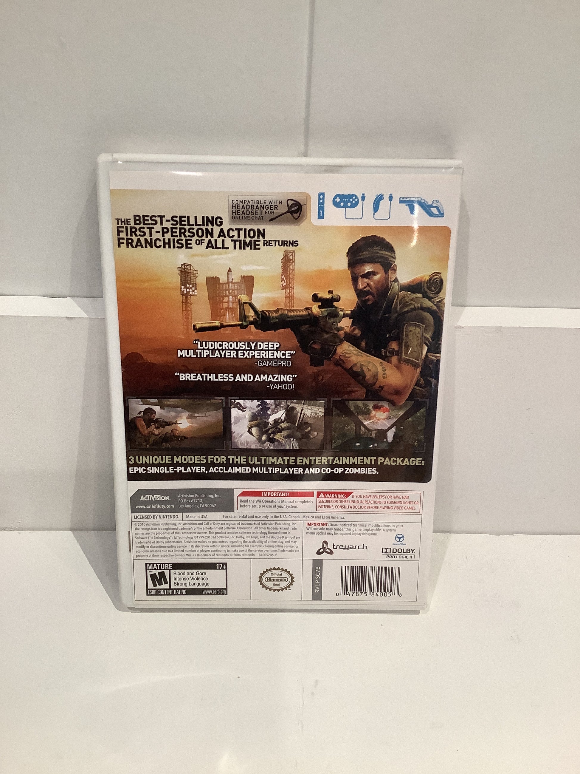 Zombies Call Of Duty Wii Multiplayer Cod Zombies Bo1 Wii Nintendo