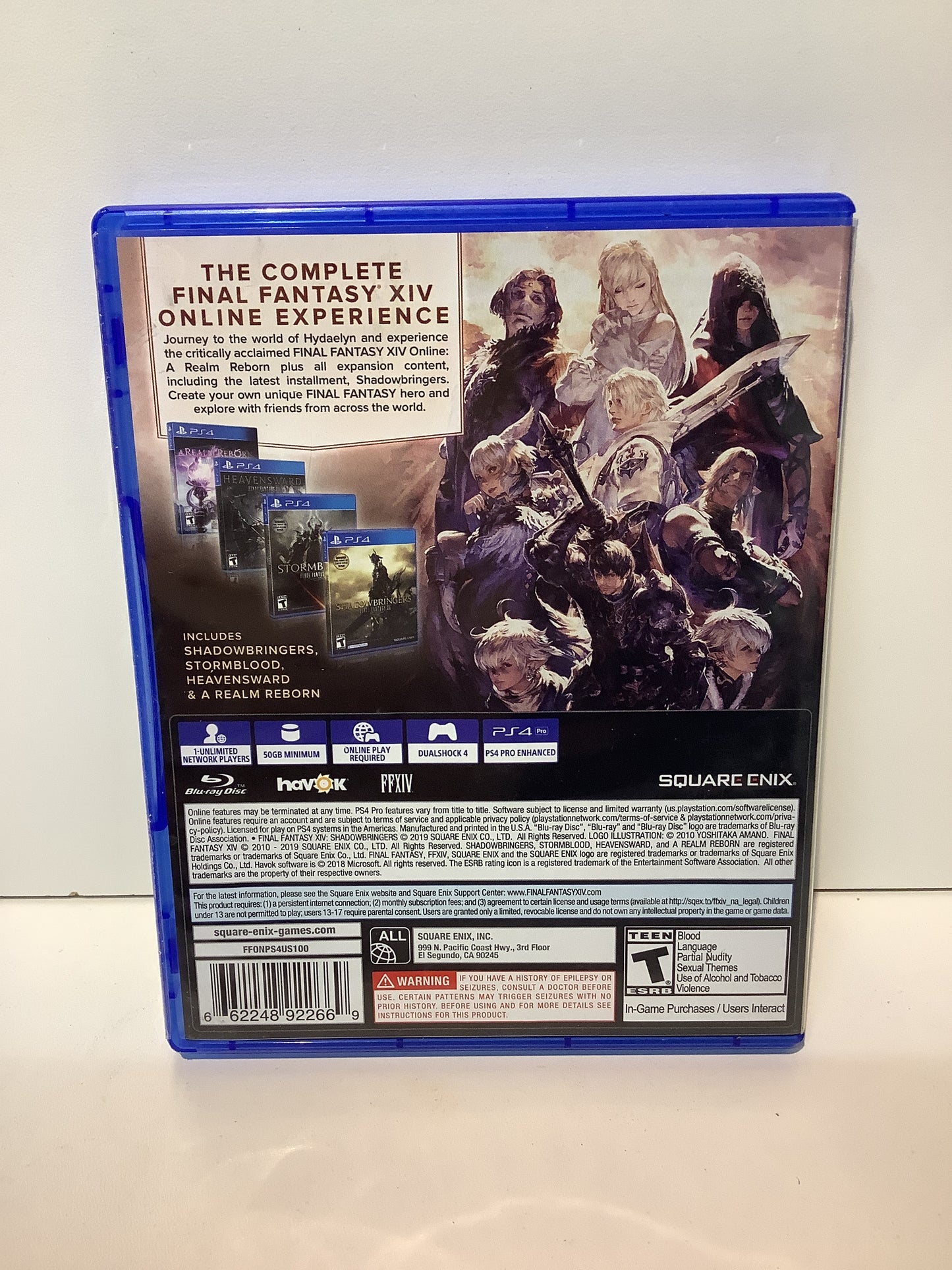 Final Fantasy XIV Complete Edition - Playstation 4