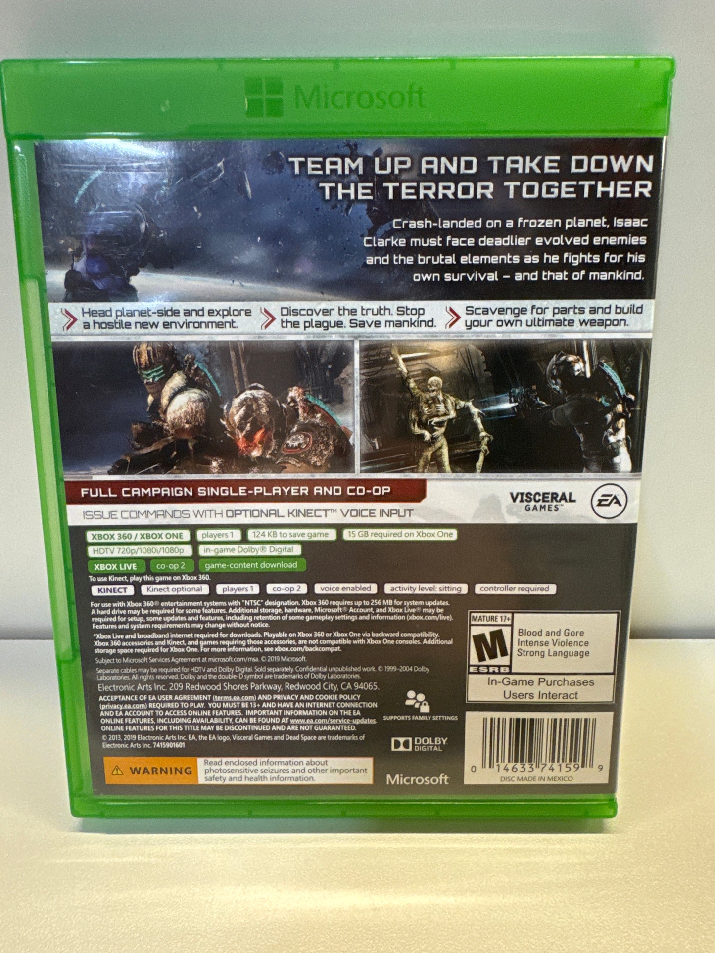 Dead Space 3 [Platinum Hits] - Xbox 360