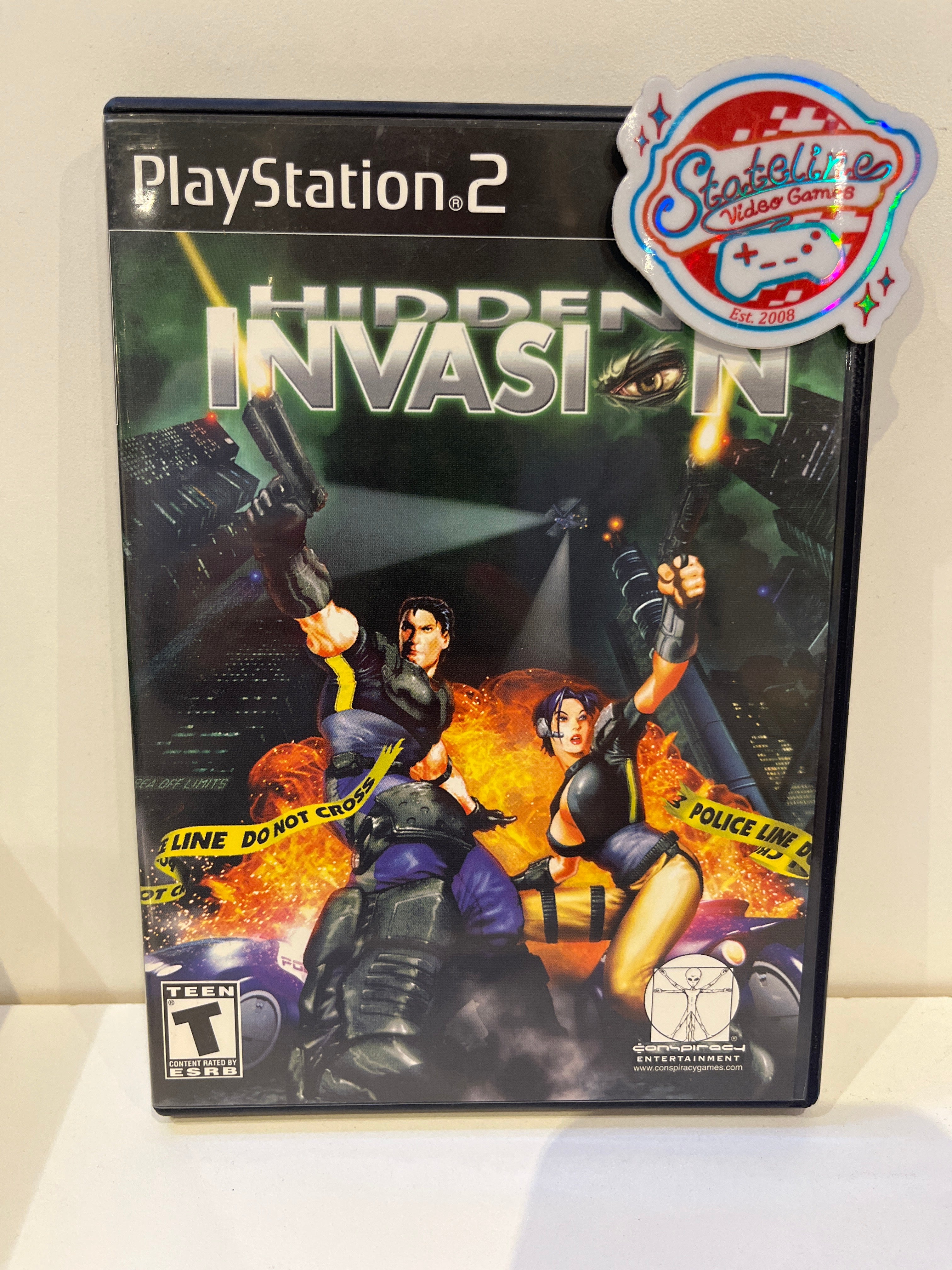 Hidden Invasion - Playstation 2 – Stateline Video Games Inc.