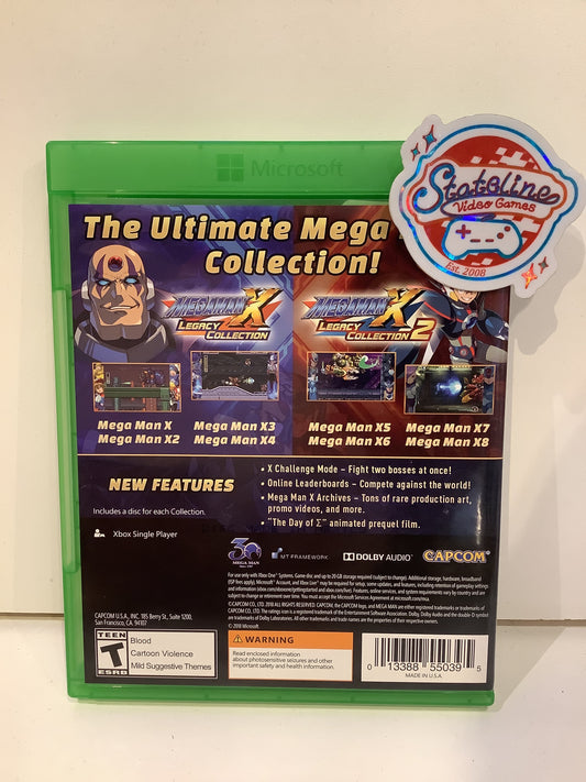 Mega Man X Legacy Collection 1 + 2 - Xbox One