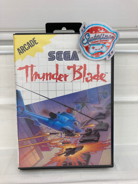 Thunder Blade - Sega Master System