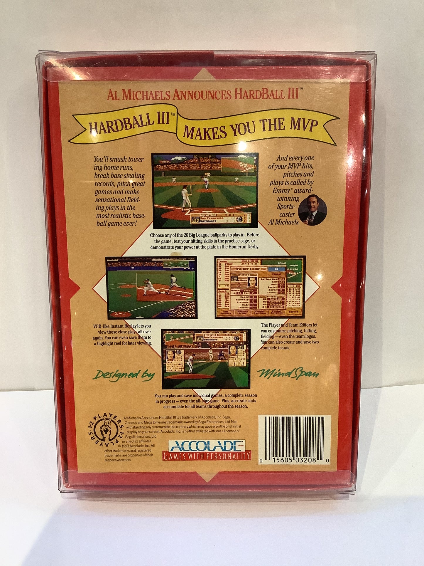 HardBall III - Sega Genesis