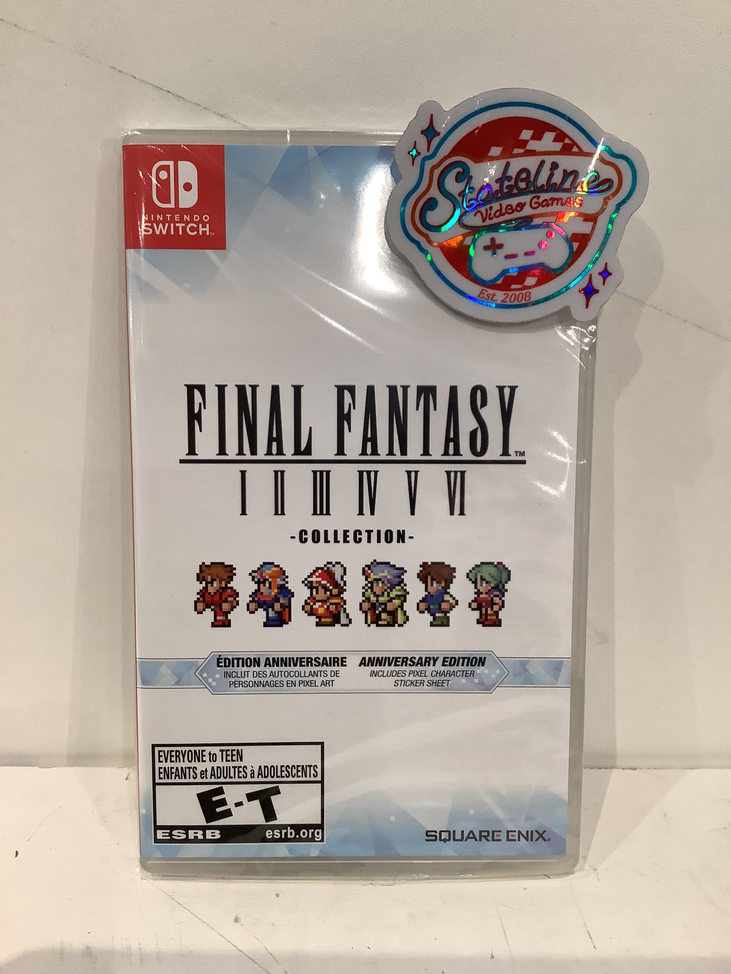Final Fantasy I-VI Collection Pixel Remaster - Nintendo Switch