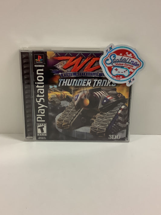 WDL Thunder Tanks - Playstation