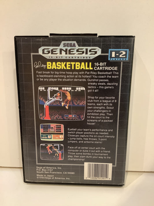 Pat Riley's Basketball - Sega Genesis