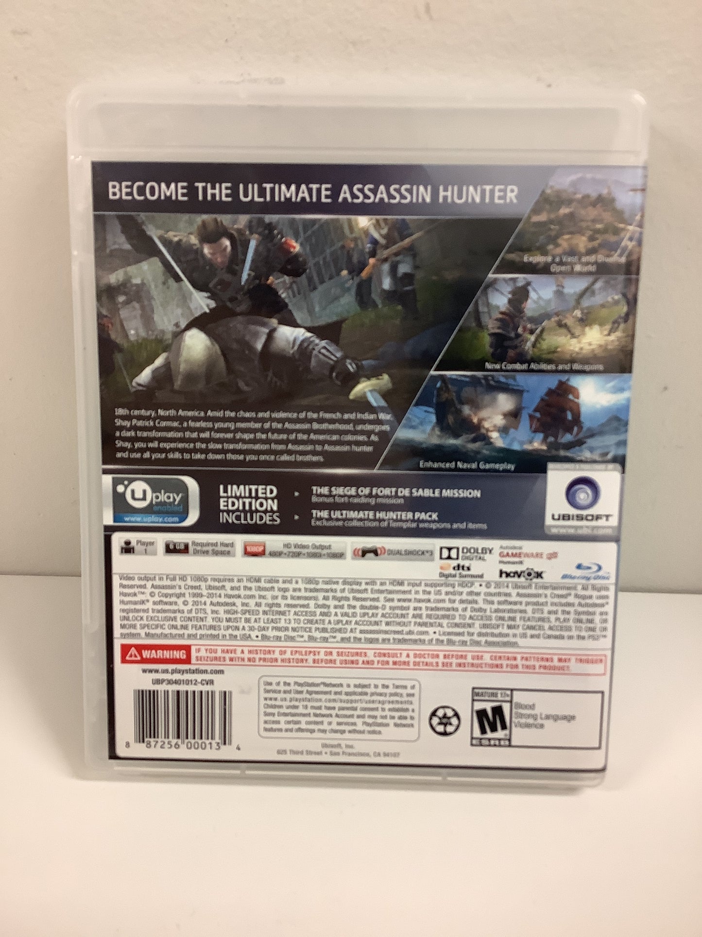 Assassin's Creed: Rogue [Limited Edition] - Playstation 3