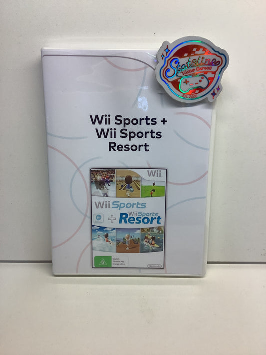 Wii Sports & Wii Sports Resort - Wii