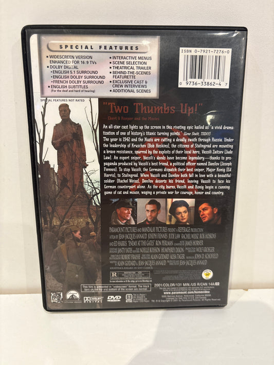 Enemy at the Gates - DVD