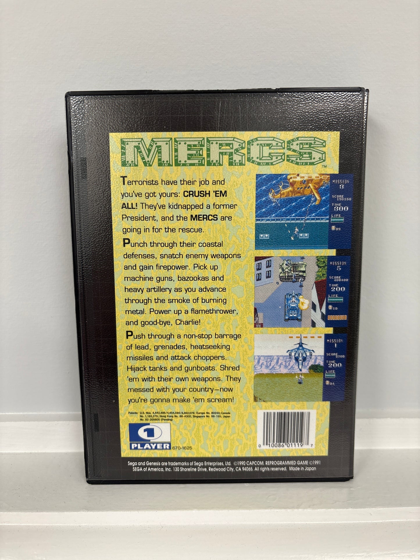Mercs - Sega Genesis