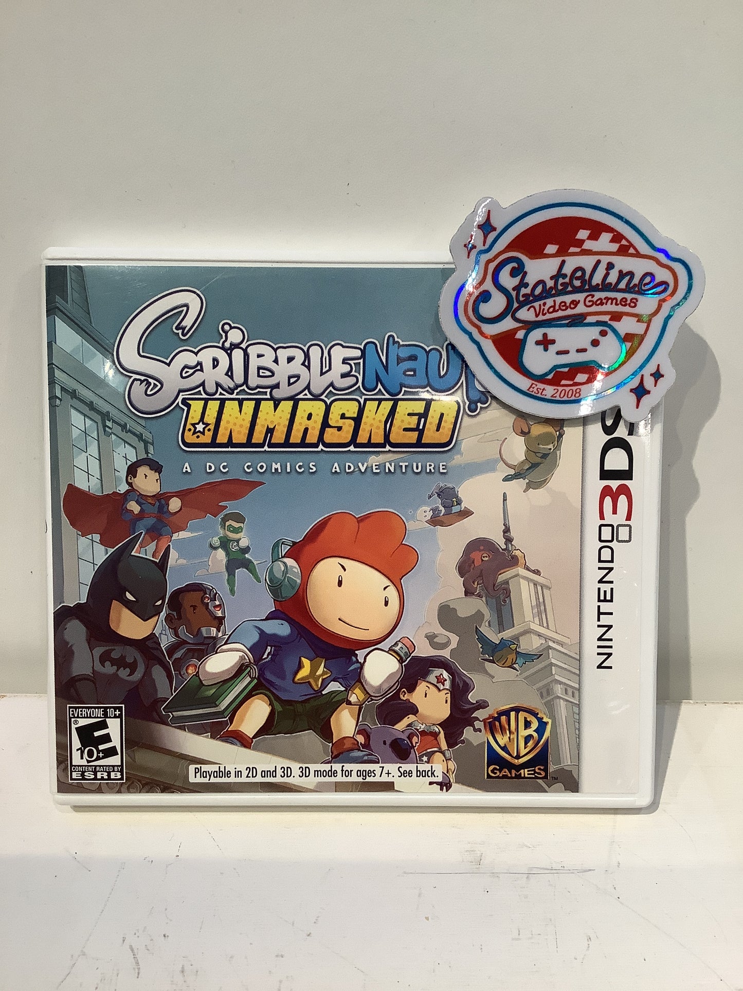 Scribblenauts Unmasked: A DC Comics Adventure - Nintendo 3DS