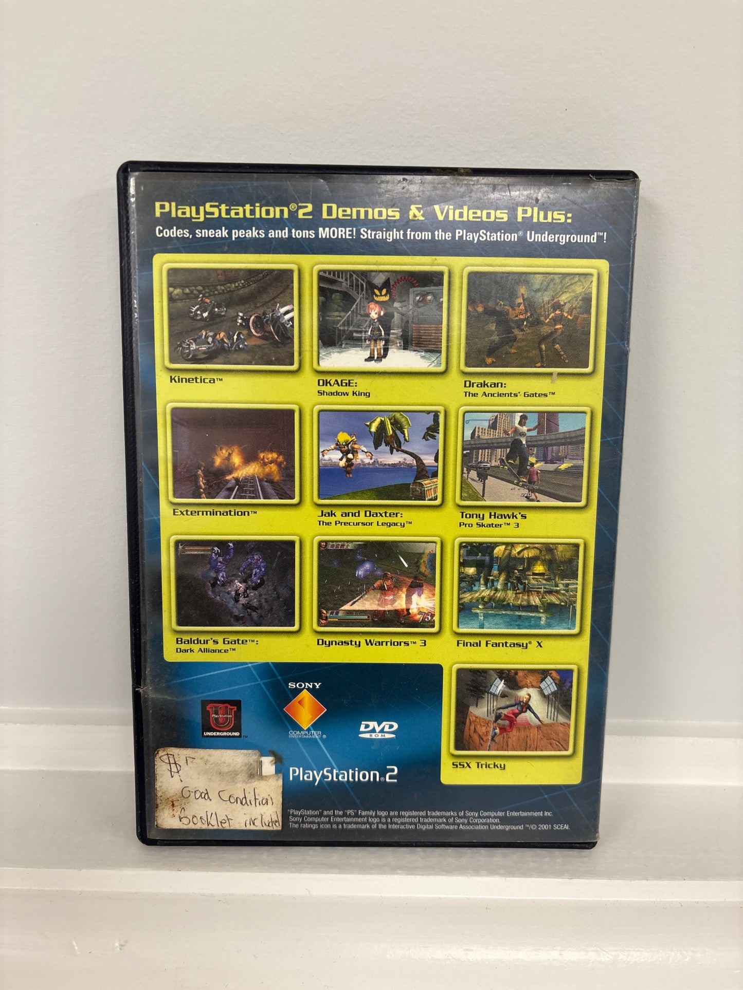 PlayStation Underground Jampack: Winter 2001 - Playstation 2
