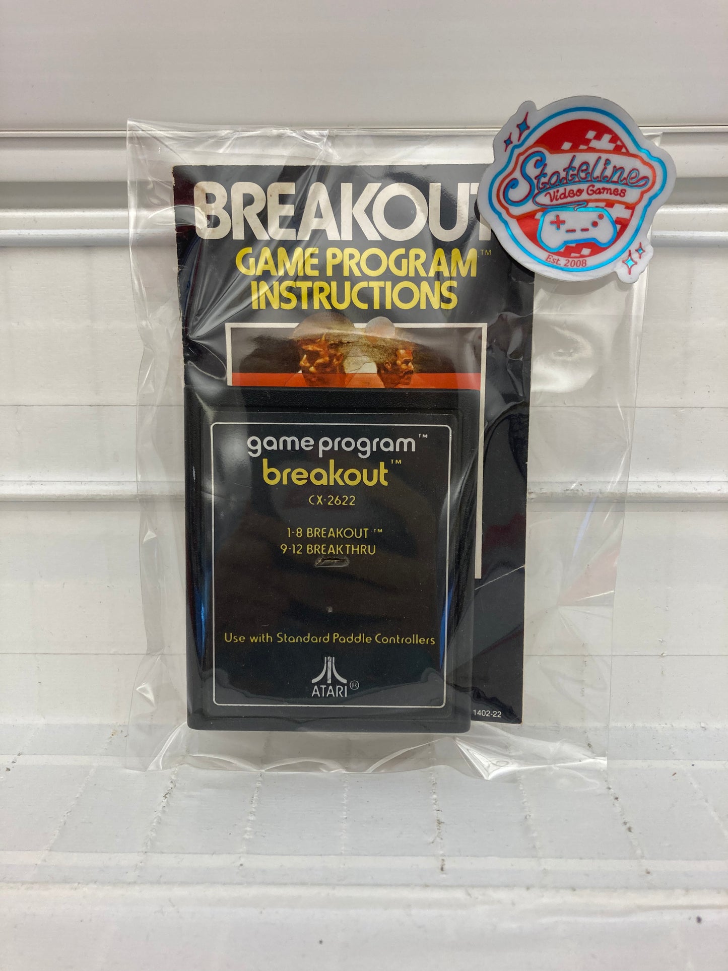 Breakout [Text Label] - Atari 2600