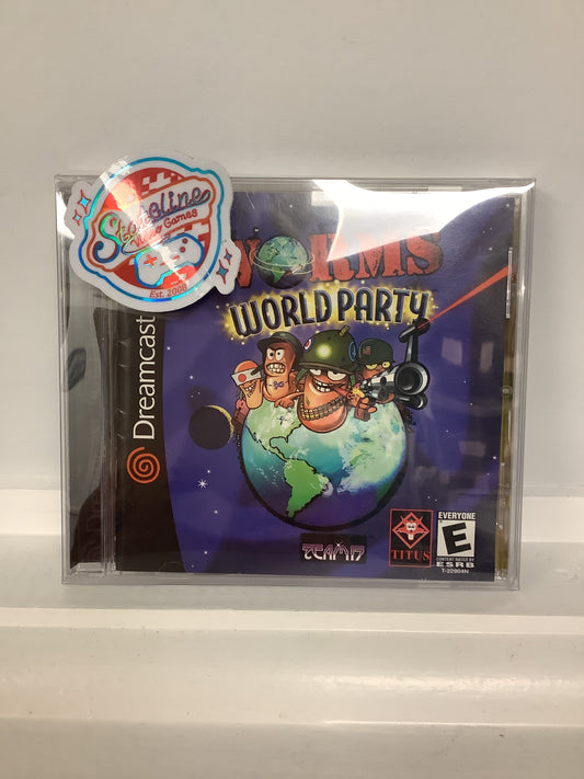 Worms World Party - Sega Dreamcast