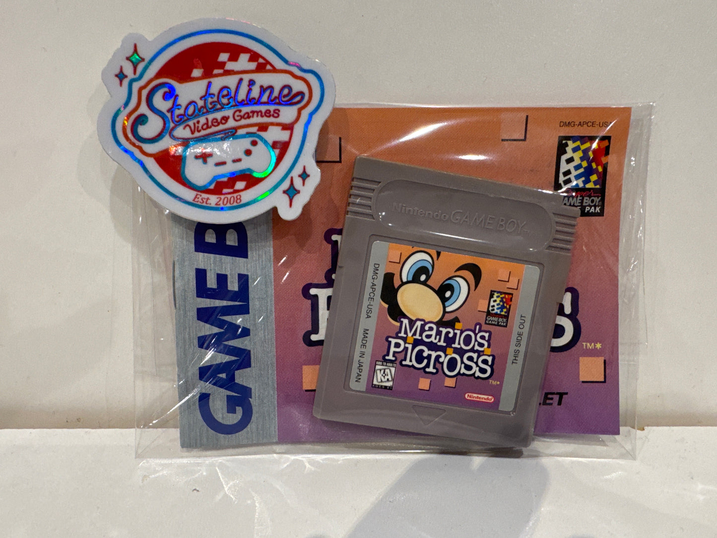 Mario's Picross - GameBoy