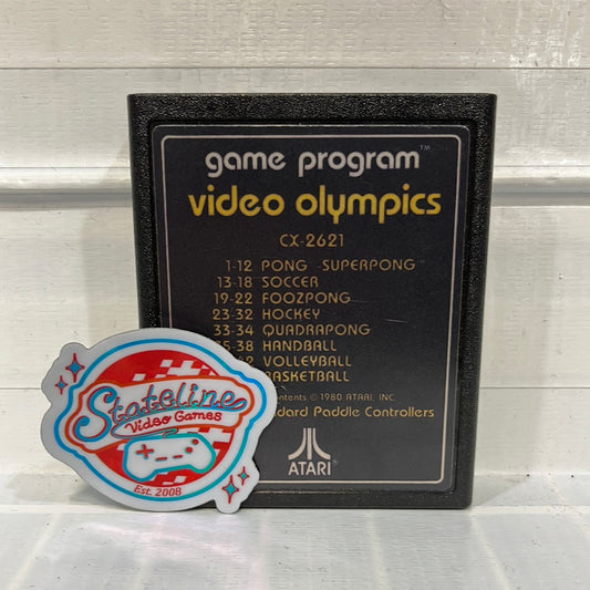 Video Olympics [Text Label] - Atari 2600