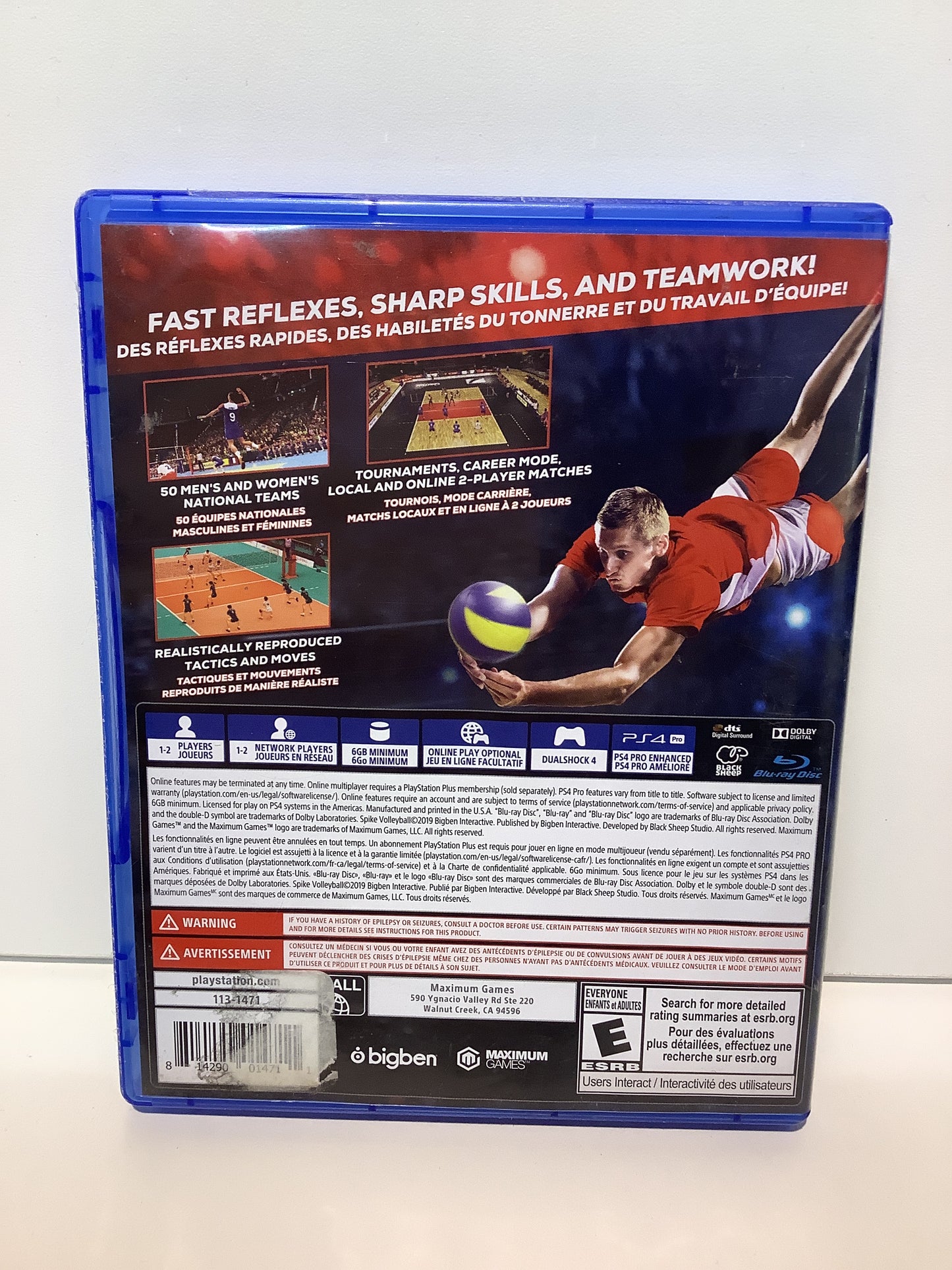 Spike Volleyball - Playstation 4