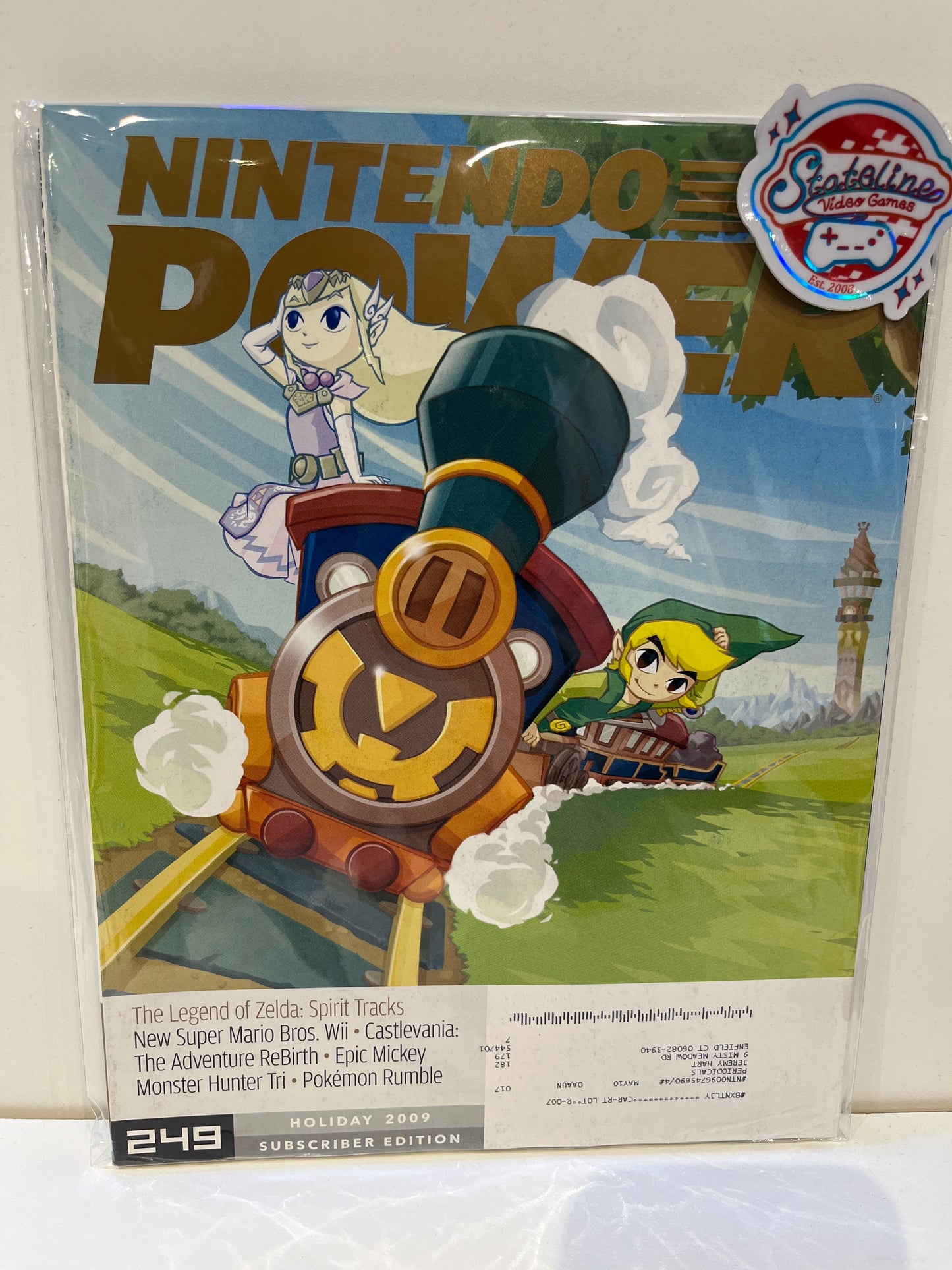 [Volume 249] Legend of Zelda: Spirit Tracks [Subscriber] - Nintendo Power