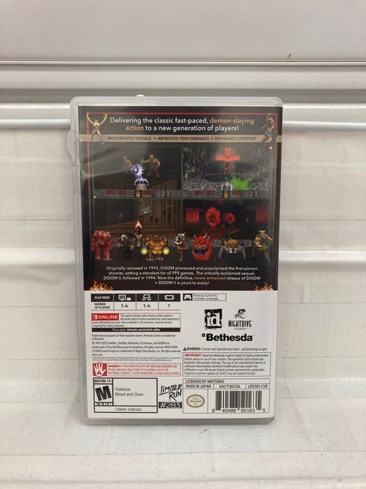 DOOM + DOOM II - Nintendo Switch