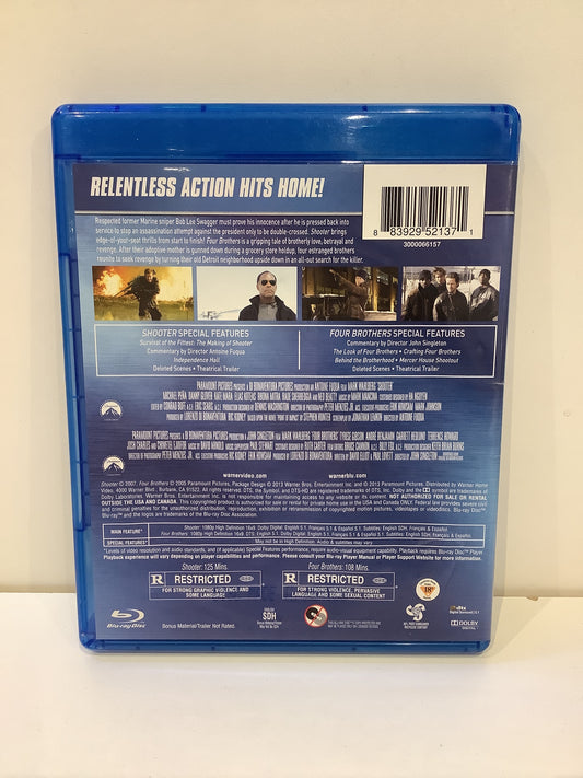Shooter / Four Brothers - Blu-Ray