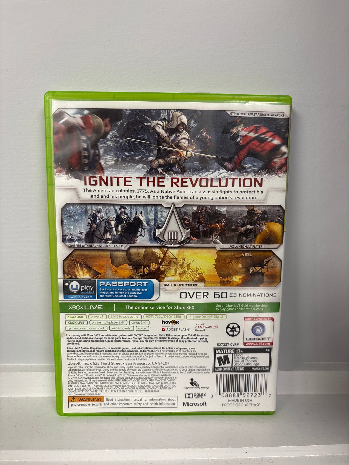 Assassin's Creed III [Platinum Hits] - Xbox 360