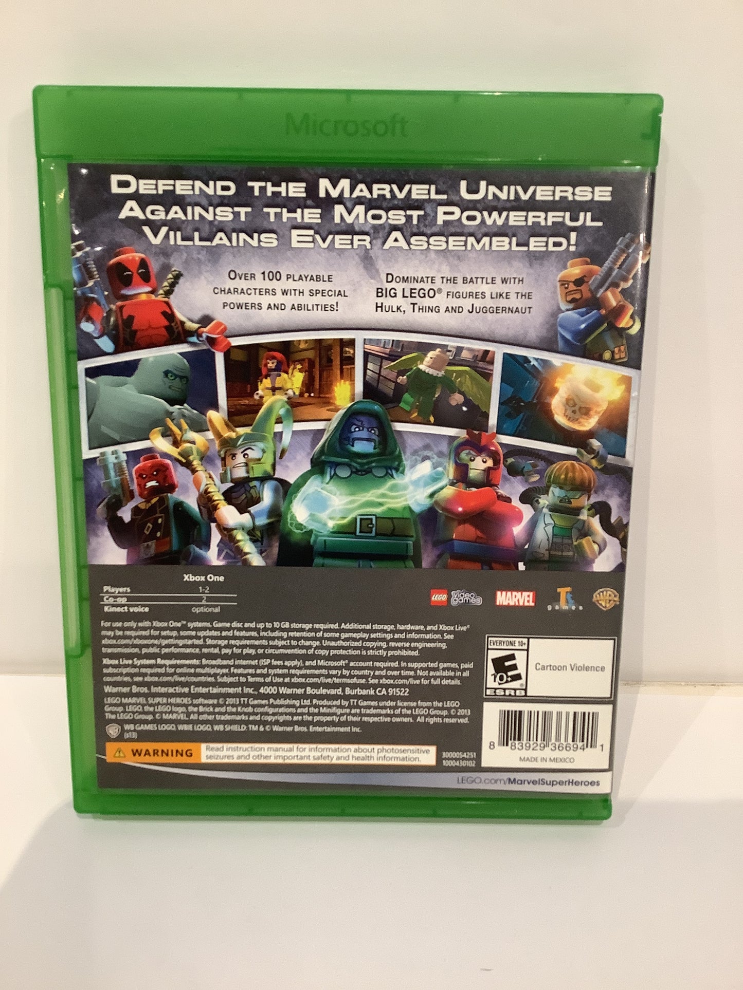 LEGO Marvel Super Heroes - Xbox One