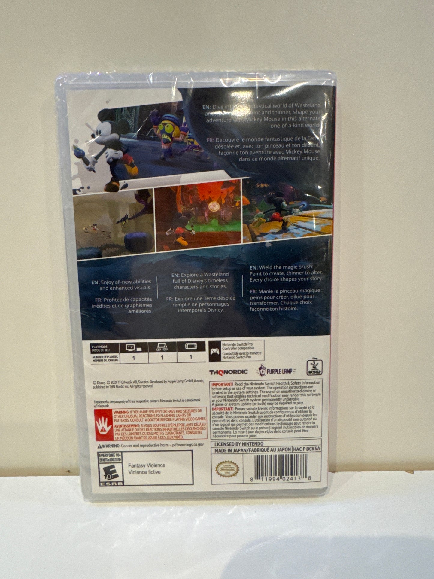 Epic Mickey: Rebrushed - Nintendo Switch