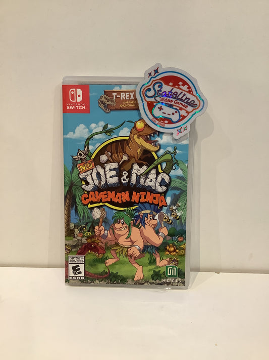 New Joe & Mac: Caveman Ninja - Nintendo Switch