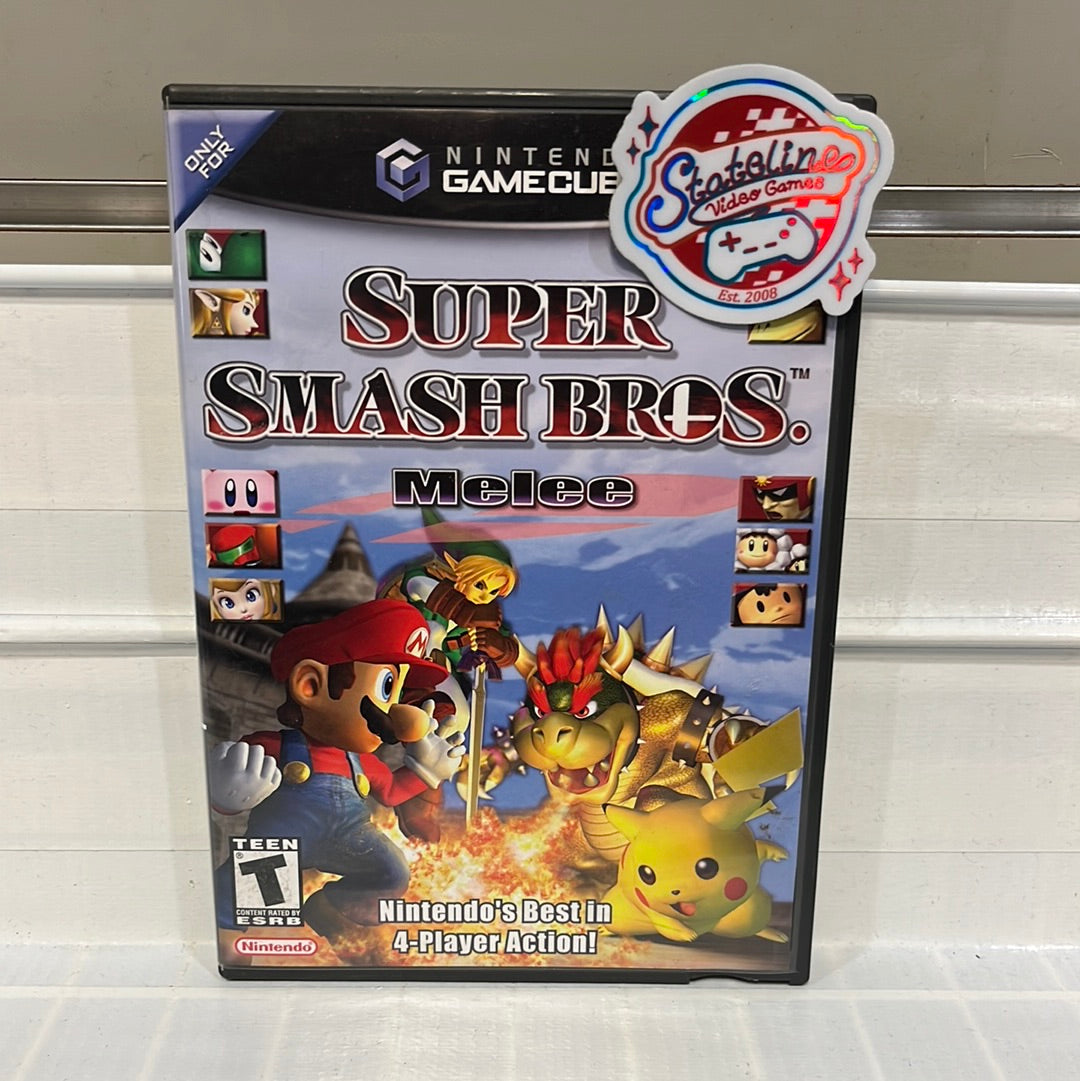 Smashed Gamecube Super Smash Bros. Melee - Gamecube – Stateline Video Games Inc.