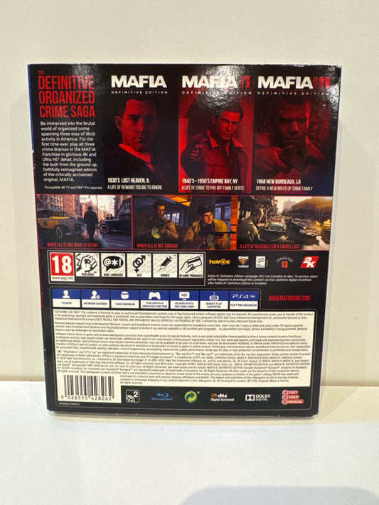 Mafia Trilogy PAL - Playstation 4