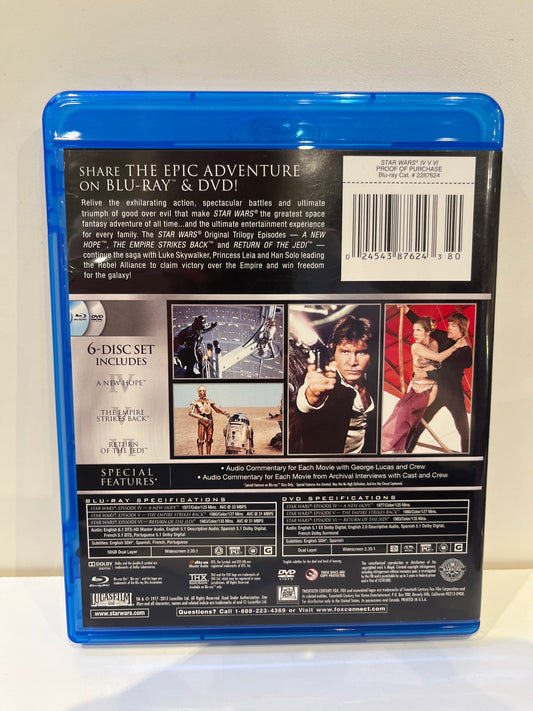 Star Wars Trilogy - Episodes IV, V & VI