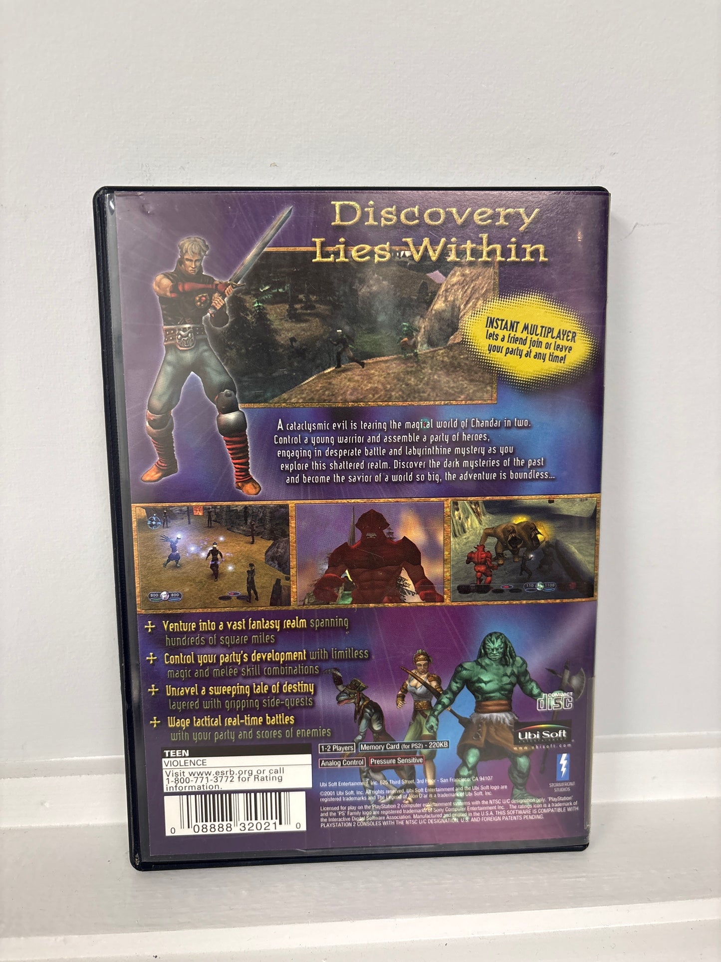 Legend of Alon D'Ar - Playstation 2