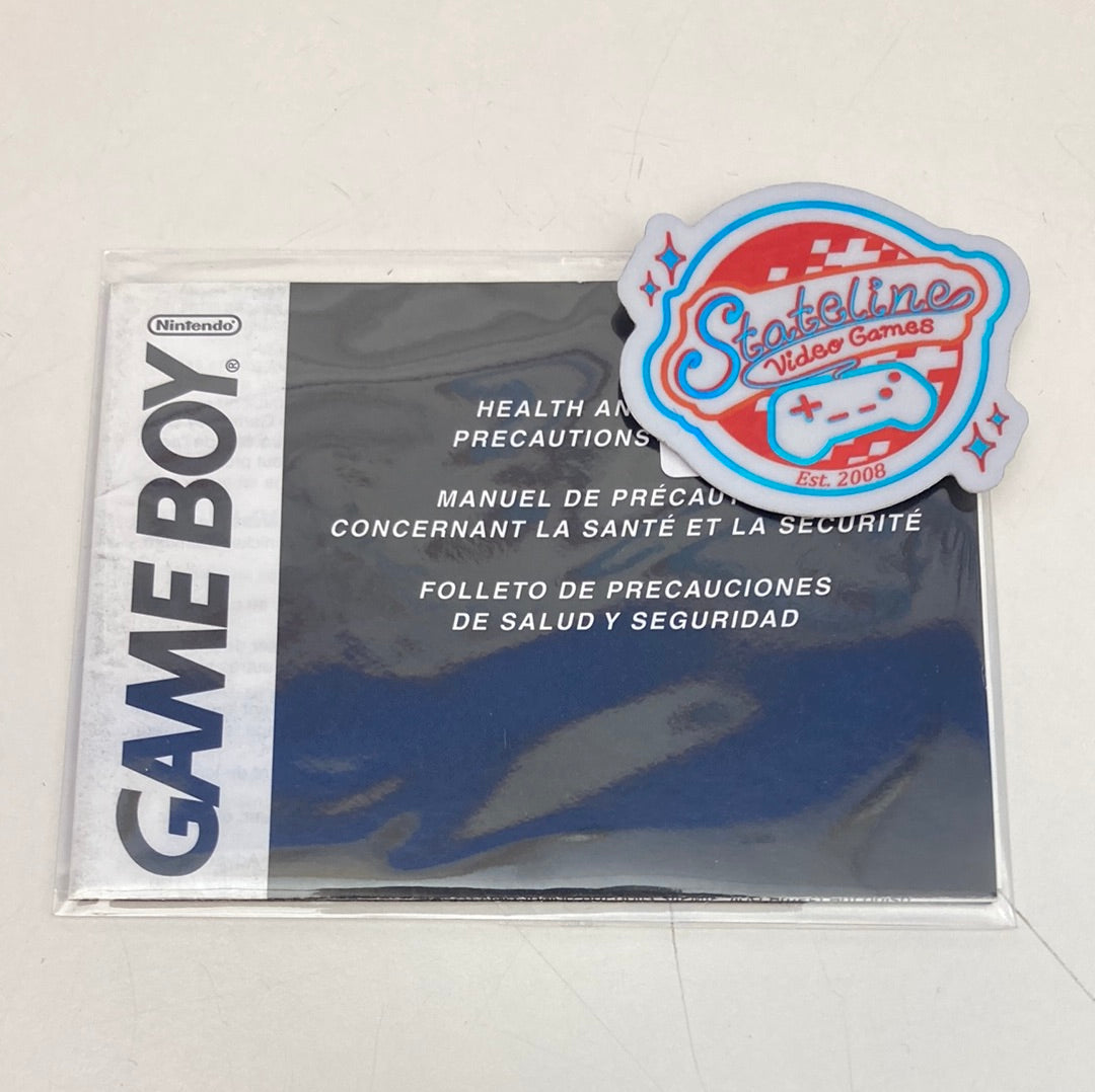 Original Gameboy System Manuals - GameBoy