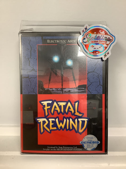 Fatal Rewind Killing Game Show - Sega Genesis