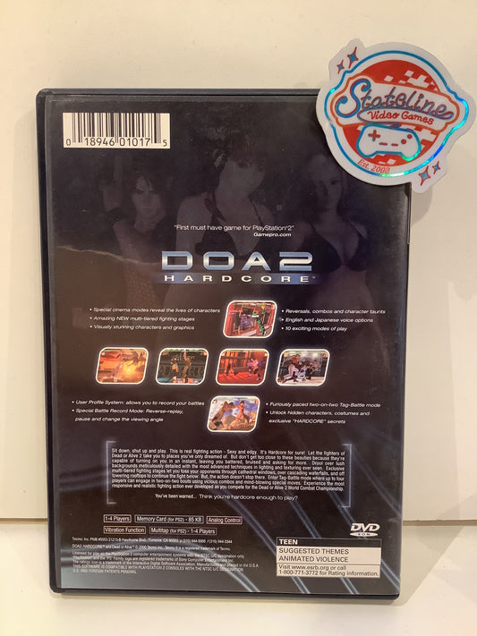 Dead or Alive 2: Hardcore - Playstation 2