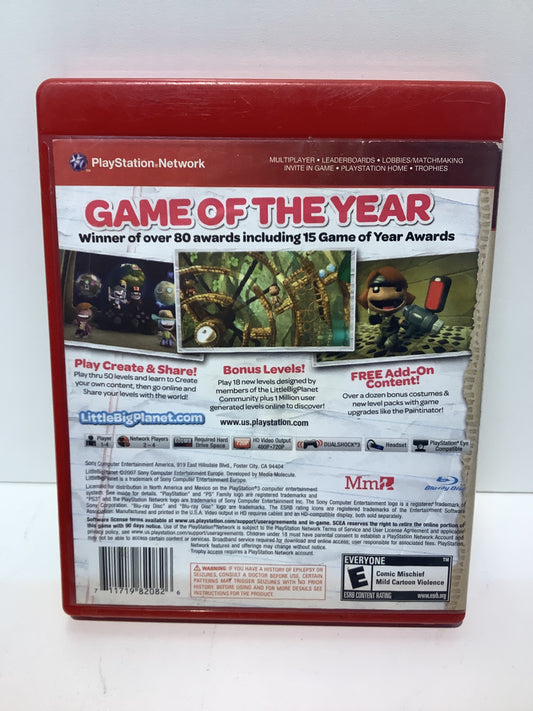 LittleBigPlanet [Game of the Year Greatest Hits] - Playstation 3