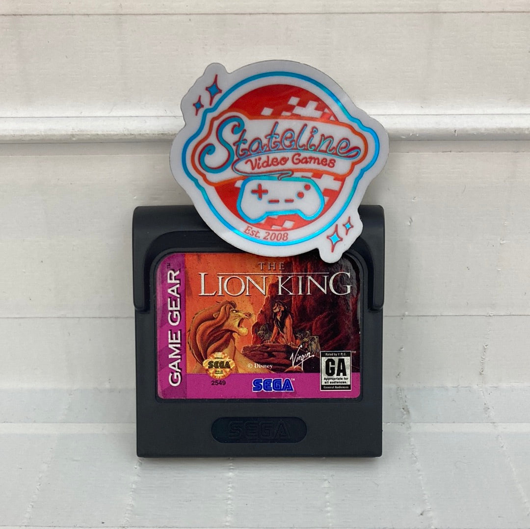 The Lion King - Sega Game Gear – Stateline Video Games Inc.