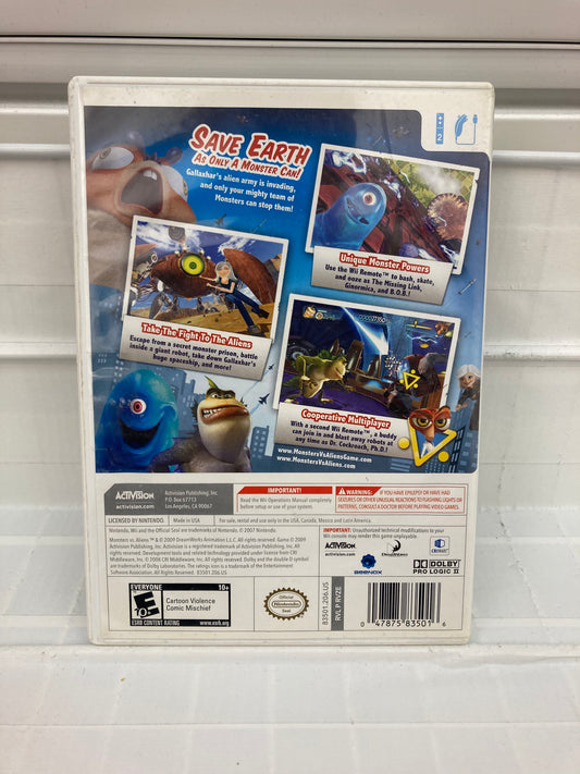 Monsters vs. Aliens - Wii