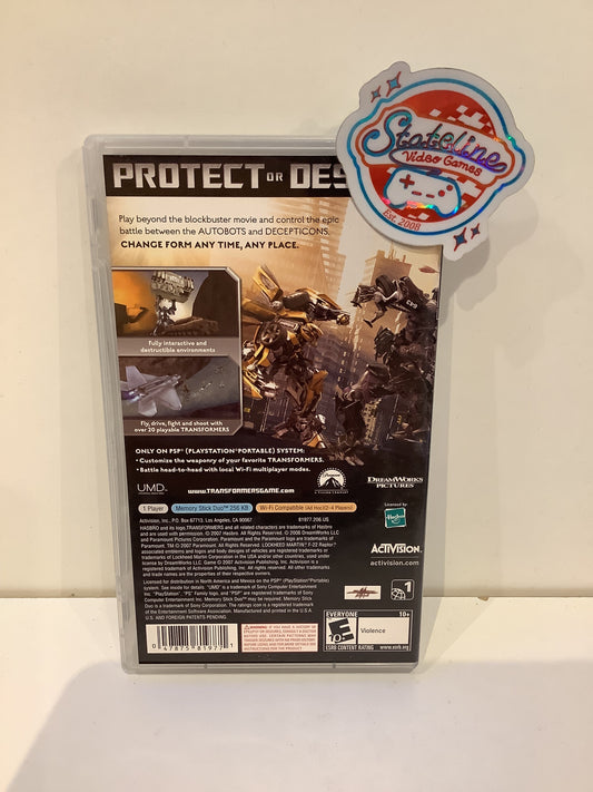 Transformers: The Game - PSP
