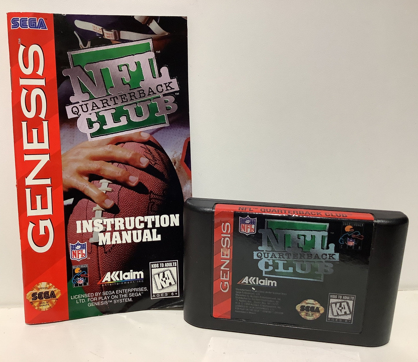 NFL Quarterback Club - Sega Genesis