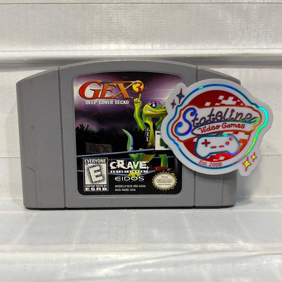 Gex 3: Deep Cover Gecko - Nintendo 64