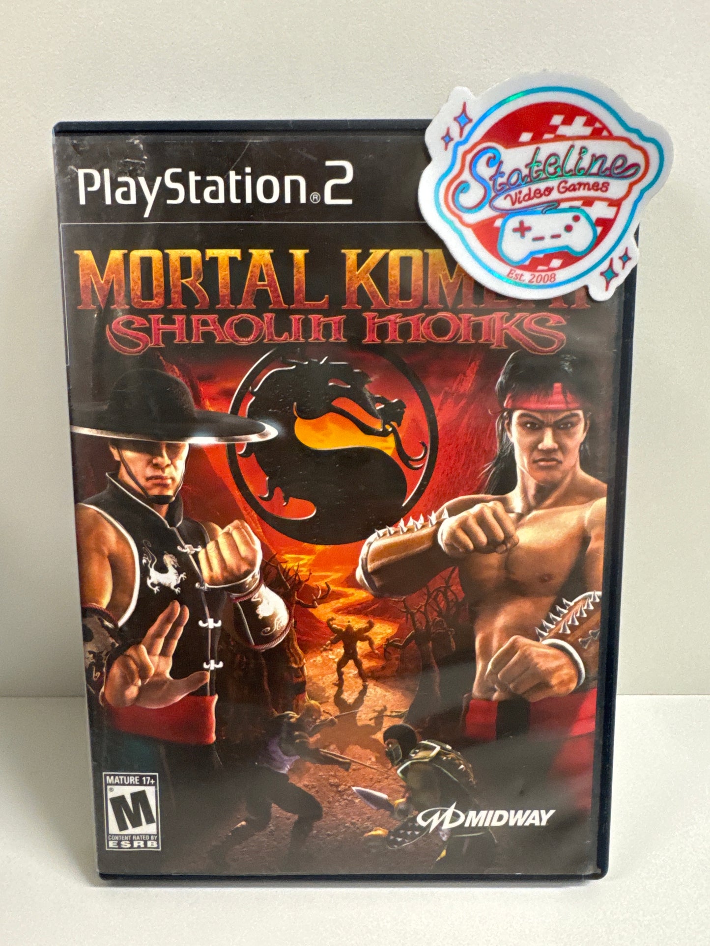 Mortal Kombat Shaolin Monks - Playstation 2