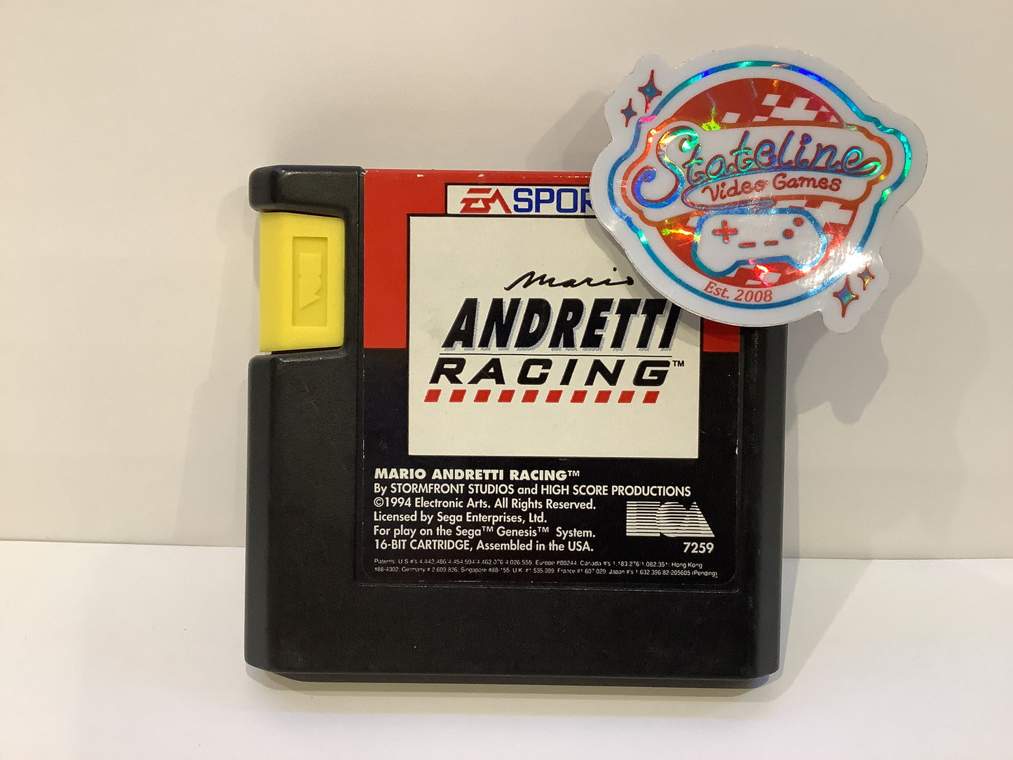 Mario Andretti Racing - Sega Genesis