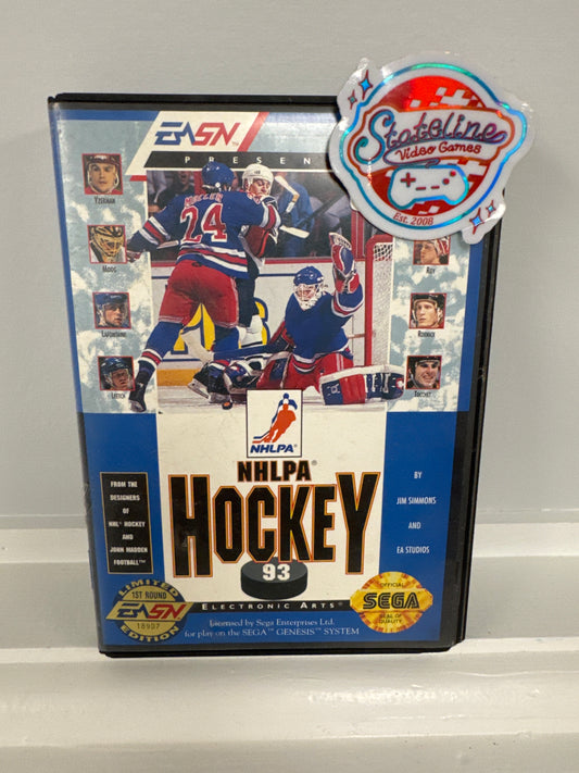 NHLPA Hockey '93 [Limited Edition] - Sega Genesis