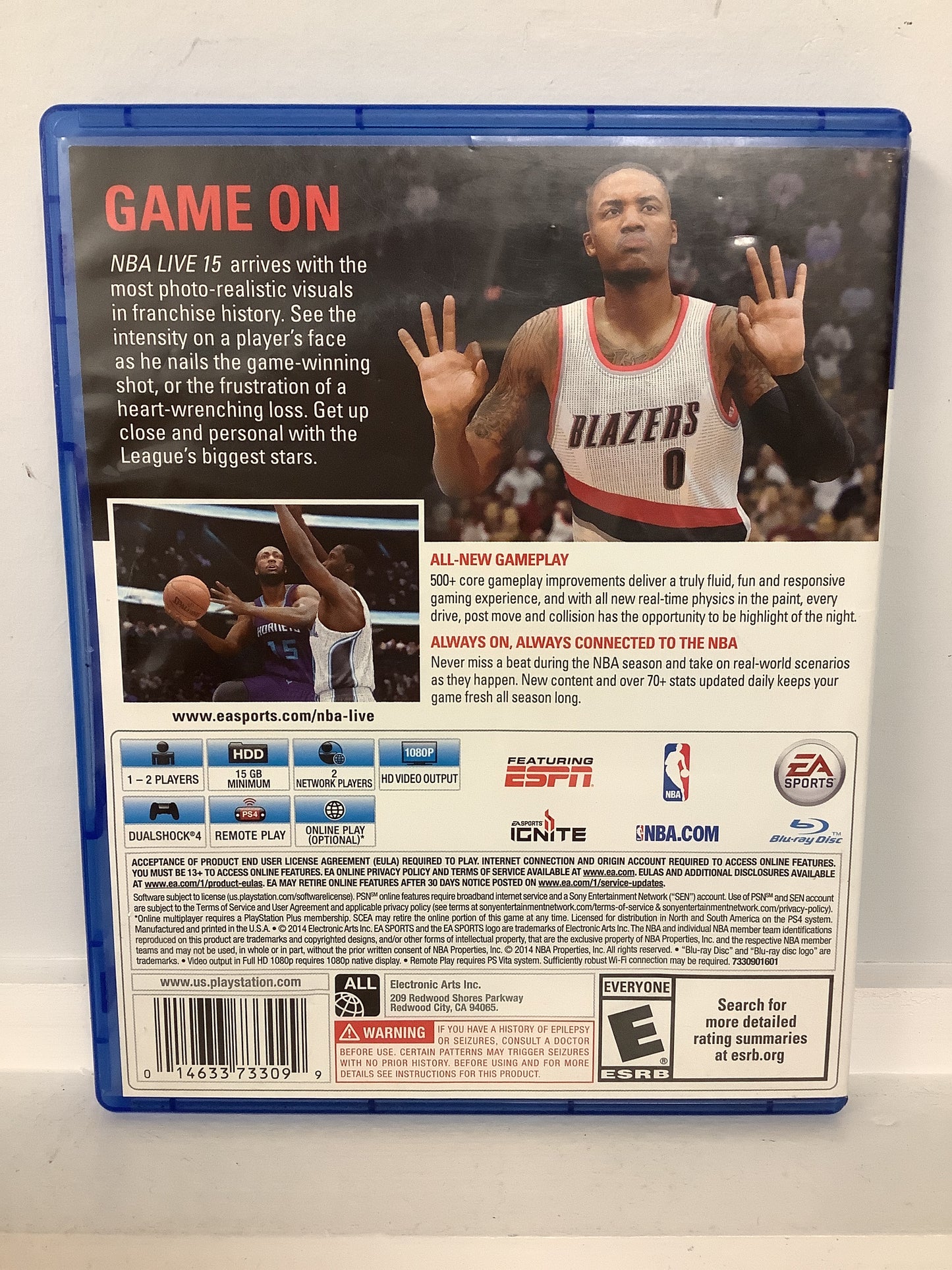 NBA Live 15 - Playstation 4